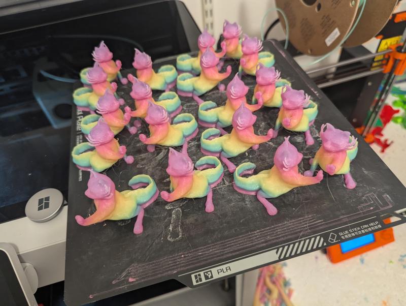 Cat-olotyl Statue (no-support)