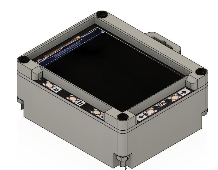 Pimoroni Tufty 2040 Badge Case