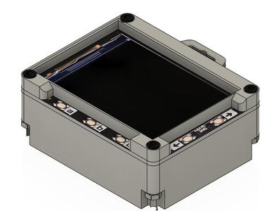 Pimoroni Tufty 2040 Badge Case