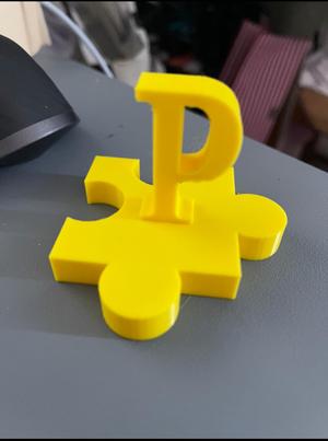 Puzzle letter P