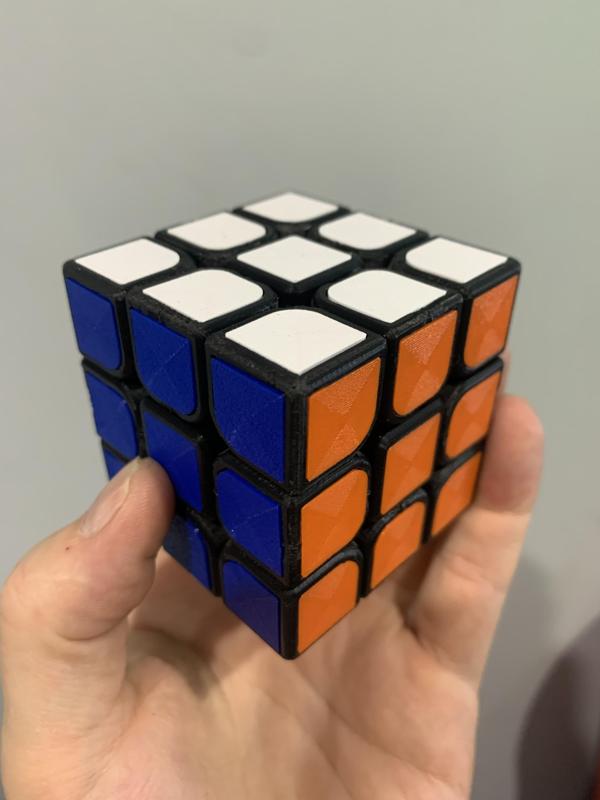 Fully Functional 3x3 Rubik's Cube for FDM printers (Advanced)