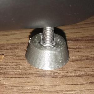 Leg for hex screw 