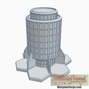 Sci-Fi Building 46 with Hex Base SFHB046