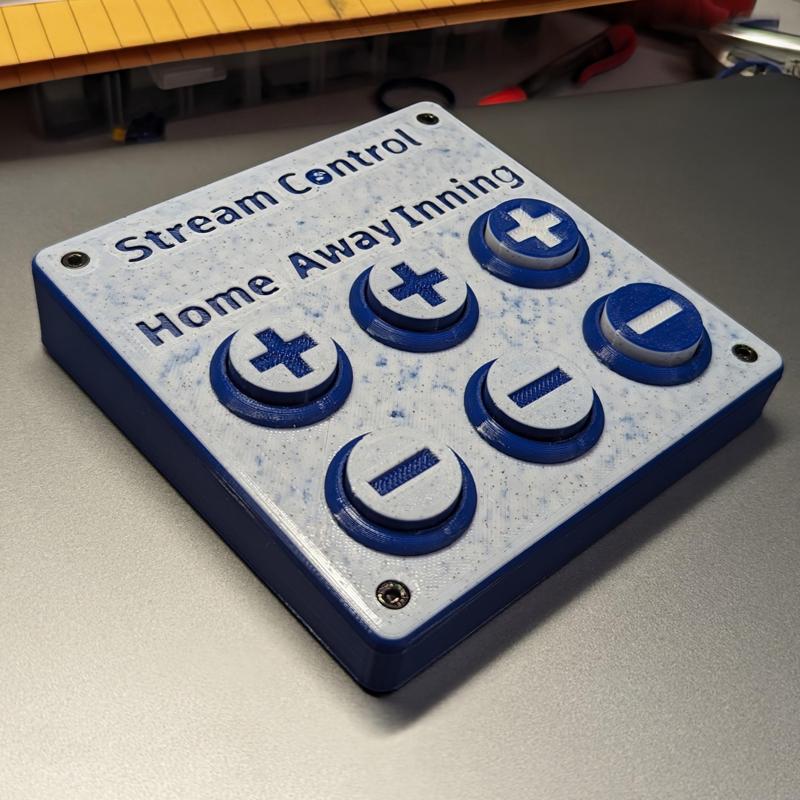 6 Button Macro Pad for 24mm Arcade Buttons