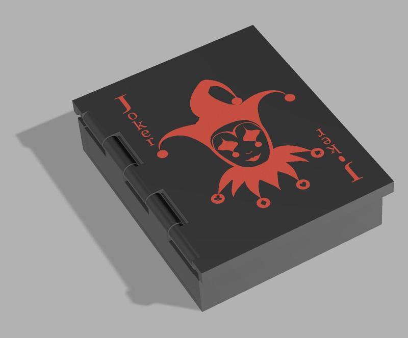 Playing card box