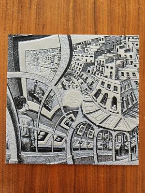 M. C. Escher's Print Gallery - HueForge