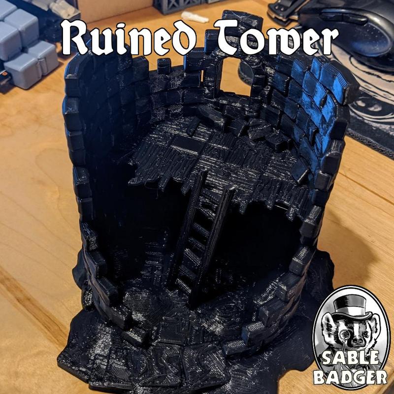 Tilestone Ruined Tower Terrain