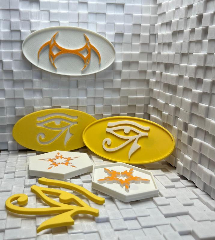 Stargate Goa'uld Symbols and Fridge Magnets
