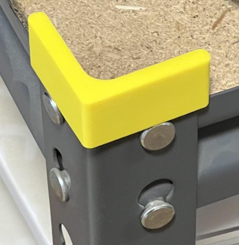 Corner Protector for Metal Shelving