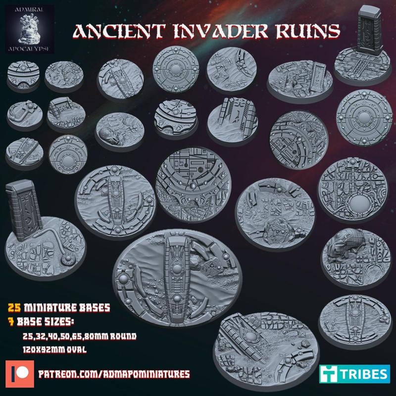 Ancient Invader Ruins Base Set (pre-supported)