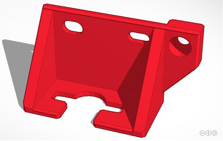 Filament Sensor Mount for Alfawise U30 v1.1