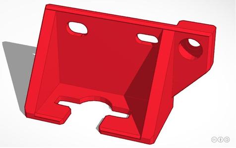 Filament Sensor Mount for Alfawise U30 v1.1
