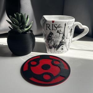MADARA ETERNAL MANGEKYO SHARINGAN COASTER