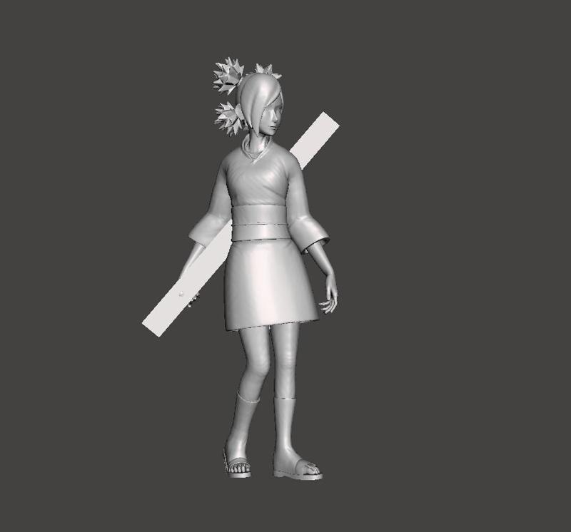 Temari Boruto 3D Model