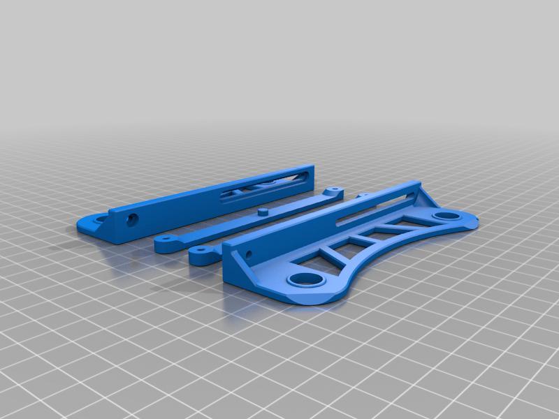 Adjustable TUSH-style spool holder with a scissor mechanism - HDD bearing Mod