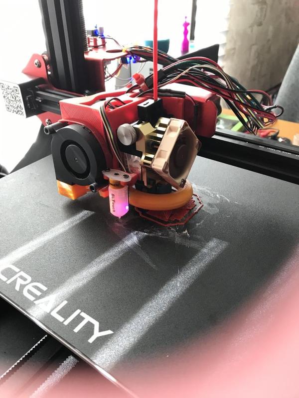 Titan Aero Mount for Creality 10s Pro V2