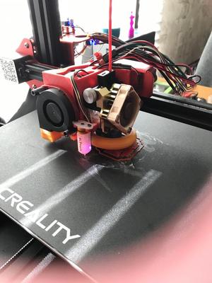Titan Aero Mount for Creality 10s Pro V2