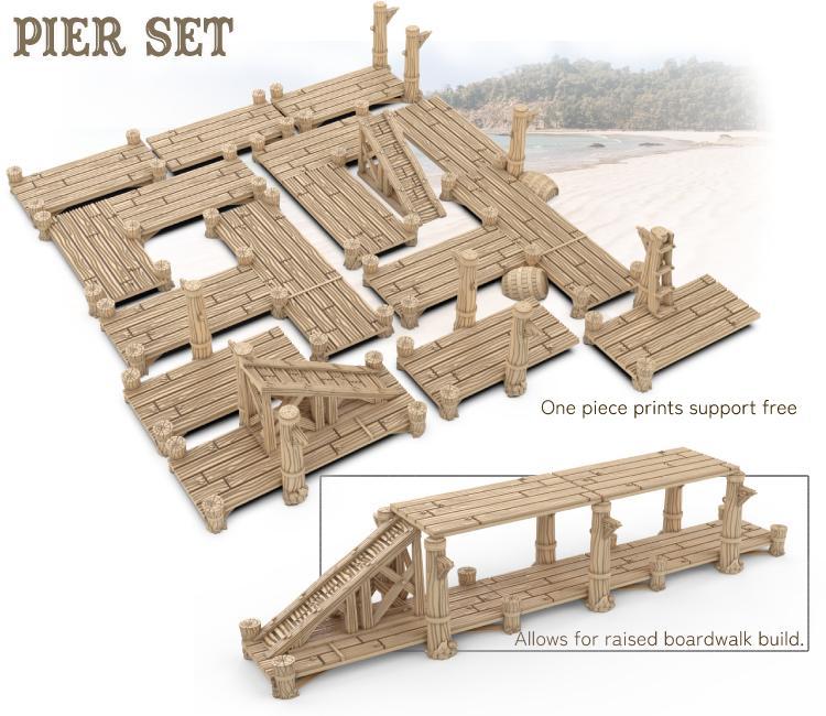 Pier Set - Treasure Island
