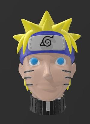 Suporte Alexa Echo Dot 4a e 5a Geração Naruto Versão 3
