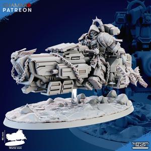 Pontifex of war on A-Grav bike