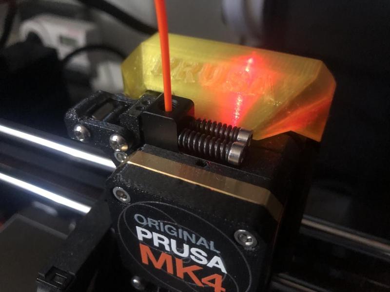 Prusa I3 MK4 LoveBoard Cover with "Prusa MK4" text
