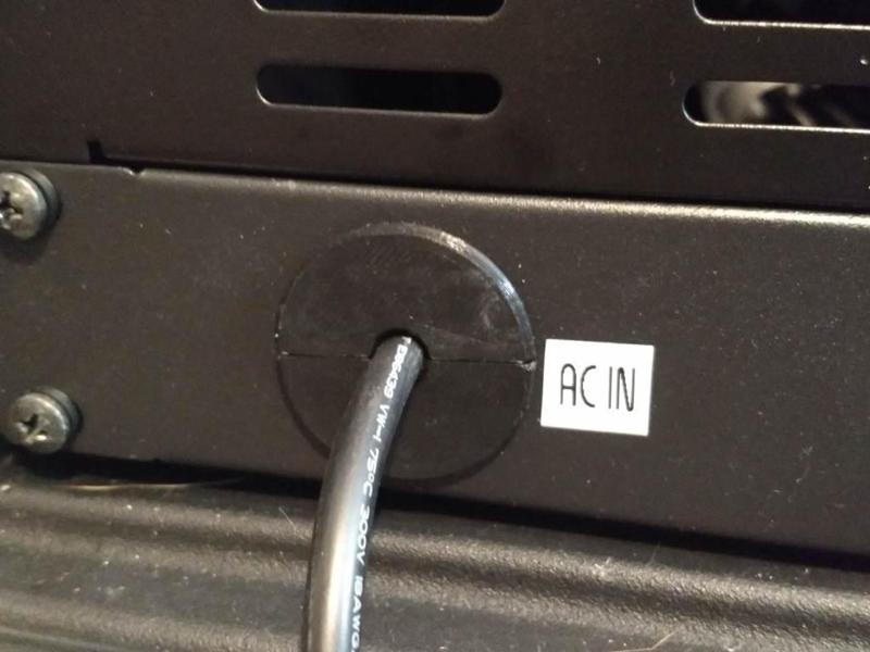 M28 Panel Mount 6.2mm Cord