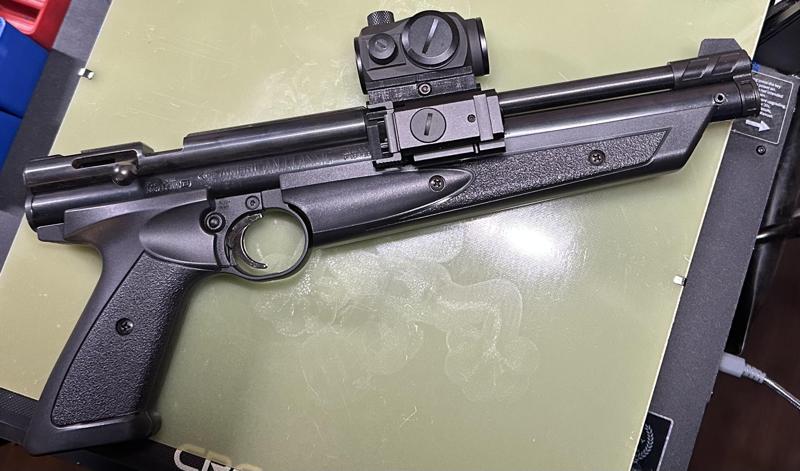 Crosman 1322-2240 single and triple picatinny mounts