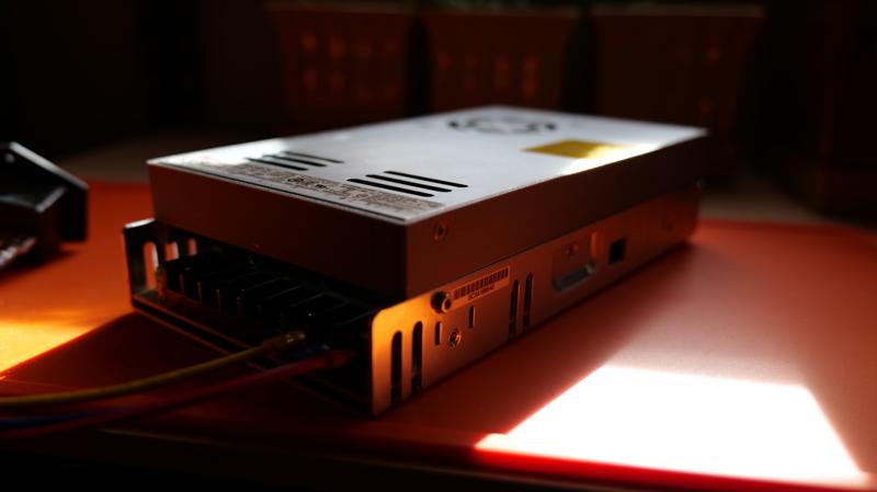 MEANWELL LRS 350 24 Adapter - Noctua 60x25 Fan