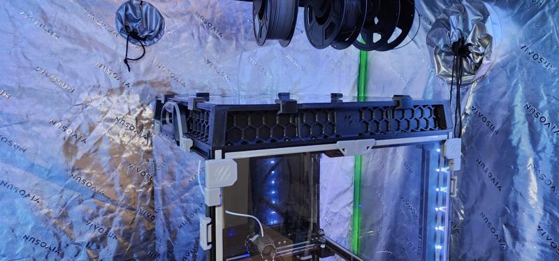 Voron 2.4 / Trident Canopy Top Hat - REMIX For 1-0-R Handle