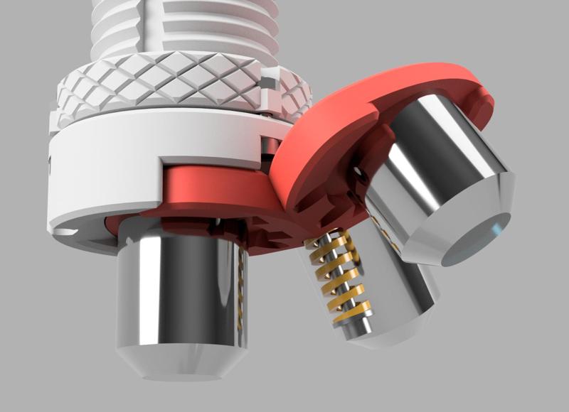 Revolving objective selector (turret) for Galileo Microscope
