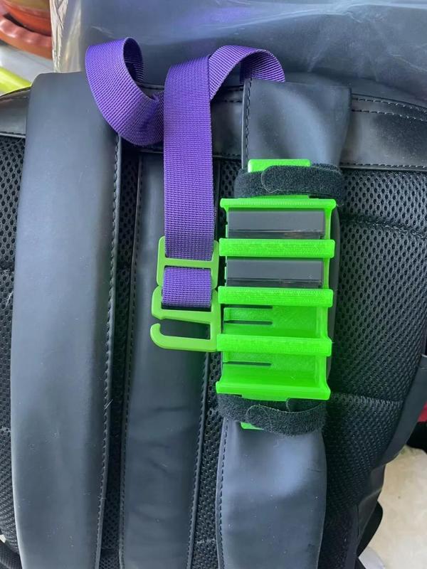 SONY FW50 camera battery quick-release box - backpack shoulder strap style