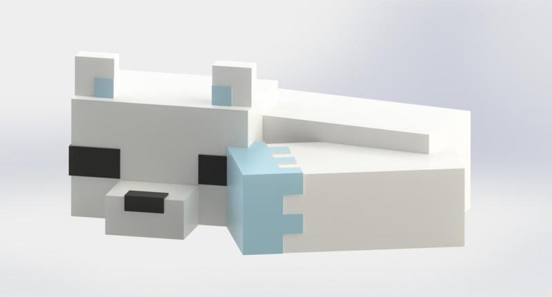 Minecraft Snow Fox