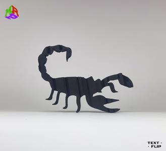 Text Flip - Scorpion
