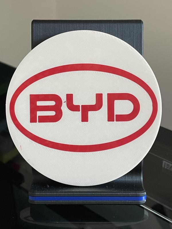 Coaster BYD car logo