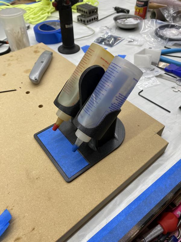 5 min epoxy stand / carrier