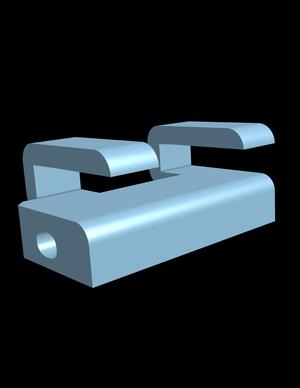 Under Desk Phone Holder