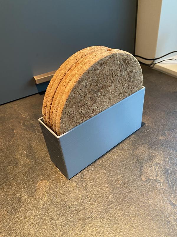 Box for 20cm hot pot base, space for 5 pcs. Gryte underlag 20cm plass til 5stk.