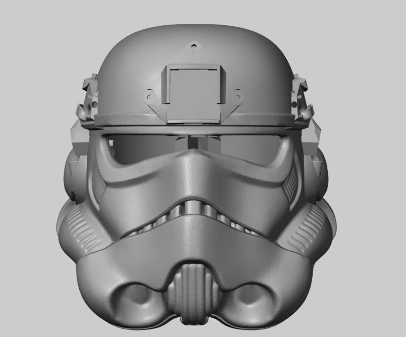 Modern Military StormTrooper Helmet