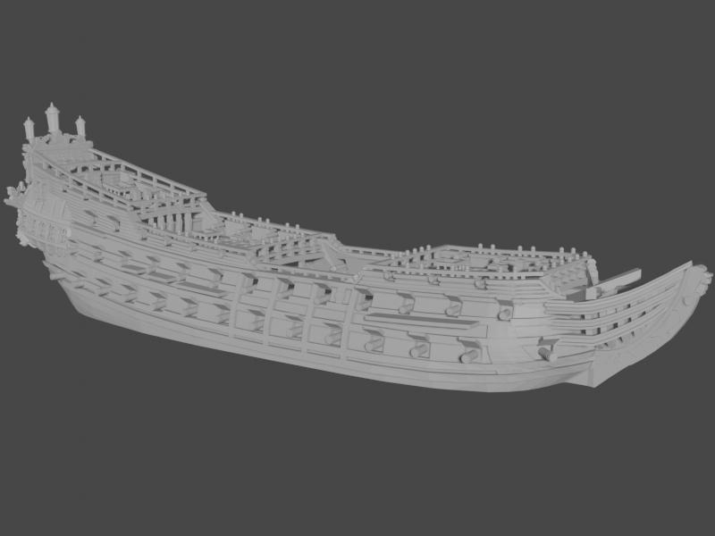 NE Dutch 80-gun Ship-of-the-Line GS-NE-2