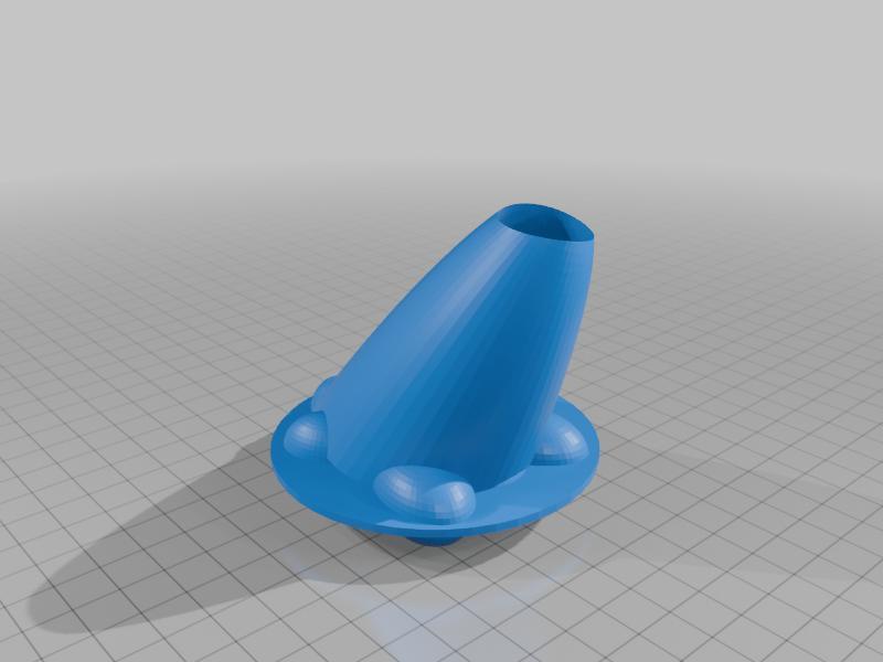 Cat print kickstand foot for BurningMan