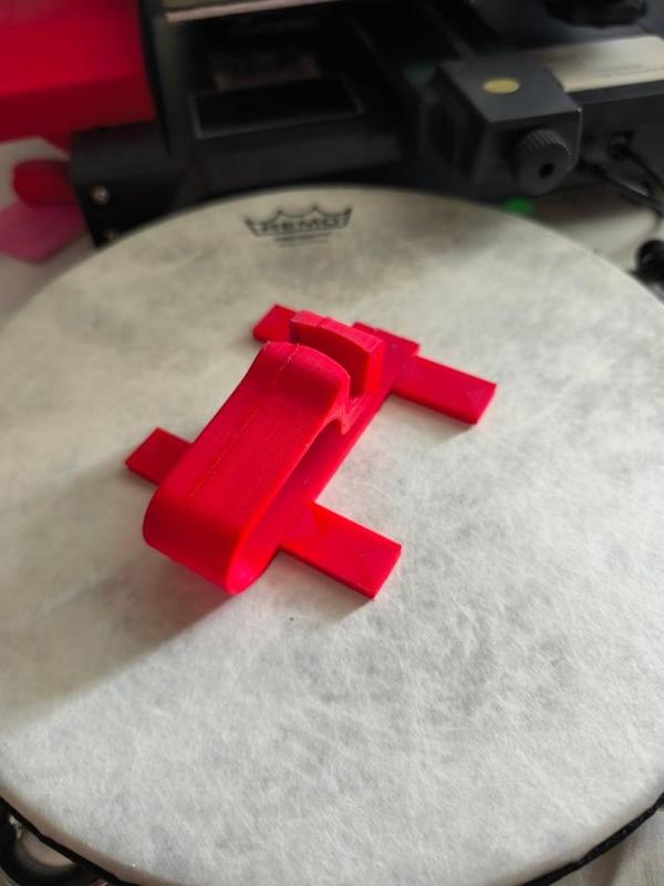 Tambourine foot pedal