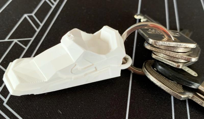 LowPoly Cryptokicks keychain