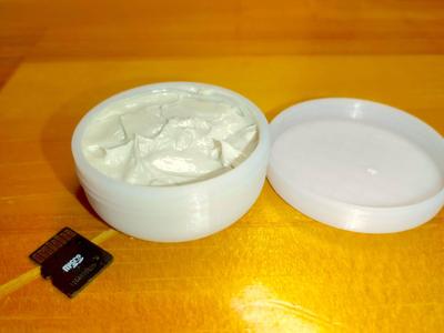 cream jar pocket size
