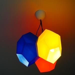 Fully printed lampshade