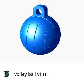 llavero voleyball