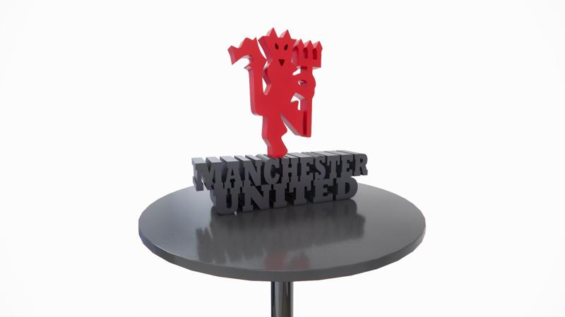 Red Devil Table Decoration