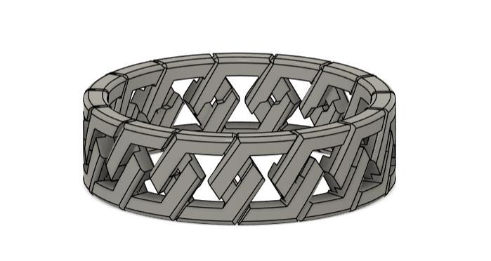 Unisex Chain Ring