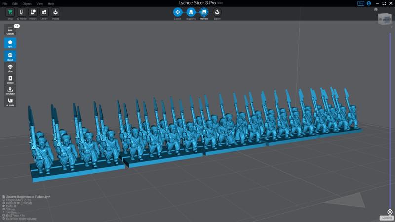 6-15mm ACW Zouave Regiment & Blender File ACW-6