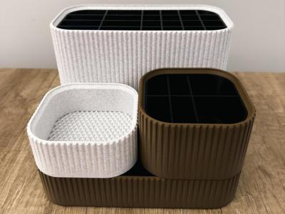 Modular desk organizer
