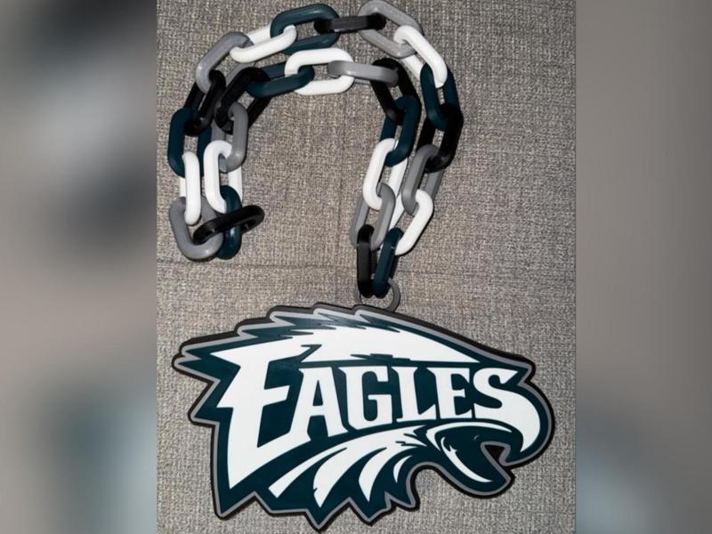 Philadelphia Eagles Oversized Necklace
